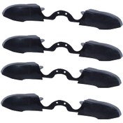 Resim Tenfowee Xbox One Xbo X1 Kumanda İçin Siyah Lb Rb Tuş Aksesuarı - 4 Adet Tetik Butonu 