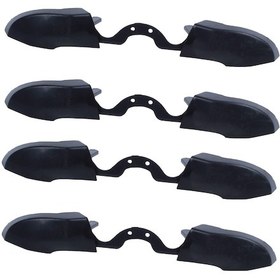 Resim Tenfowee Xbox One Xbo X1 Kumanda İçin Siyah Lb Rb Tuş Aksesuarı - 4 Adet Tetik Butonu 