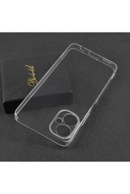 Resim Zipax Tecno Spark 9 Pro Uyumlu Kılıf Şeffaf İnce Esnek Silikon Kılıf Zipax-Süper 