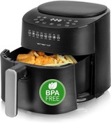 Resim Emerio Büyük dijital sıcak hava fritözü, Top AirFryer, ilave yağ olmadan kızartma, 4,5 litre 