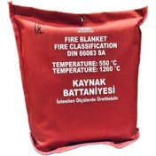 Resim KKDAVM Kaynak Battaniyesi 200 X 200 Cm 