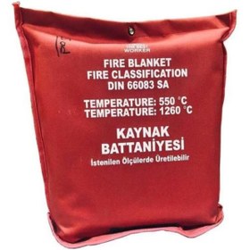 Resim KKDAVM Kaynak Battaniyesi 200 X 200 Cm 