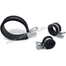 Resim 8 Mm Lastikli Kelepçe 100 Adet 