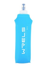 Resim Wrels Tpu Katlanır Su Şişesi Tırmanma Yumuşak Flask Spor Su Torbası Light Blue-500ml Light Blue-500ml 