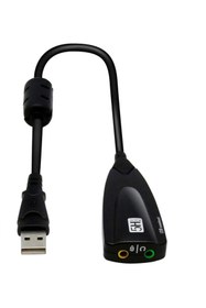 Resim aogo Kablolu Usb Ses Kartı 5hv2 Sound Tak Kullan Kulaklık Mikrofon Çıkışı Harici Ses Kartı 