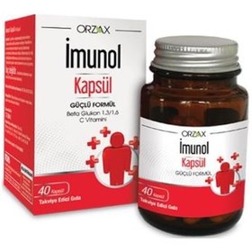 Resim Orzax İmunol 40 Kapsül 