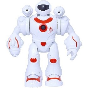 Resim Sesli Ve Işıklı Savaş Robotu Kırmızı 