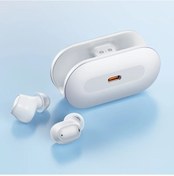 Resim Baseus Gerçek Kablosuz Kulaklık Bluetooth 5.3 Hifi Sporcu Kulaklığı Hızlı Şarj White 