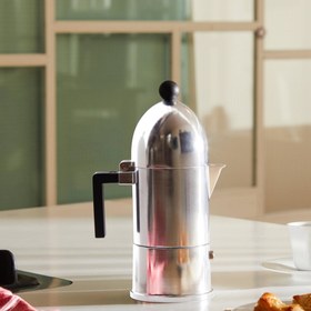 Resim La Cupola Siyah Moka Pot (3 cup) 