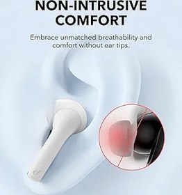 Resim Soundcore by Anker, K20i Kulak İçi Kulaklık, 36 Saat Çalma Süresi, Hızlı Şarj, Konforlu Uyum, ENC 2-Mikrofon ile Net Çağrılar, Özelleştirilebilir EQ, IPX5, Bluetooth 5.3, Uygulama Kontrol, Beyaz 