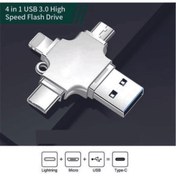 Resim FLYON 4in1 Usb3.0 Yüksek Hızlı U Disk Usb Flash Için Ios Iphone Ipad Android Otg Flash Sürücü 