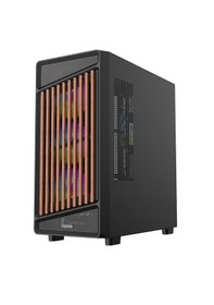 Resim Fazeon F19 750w 80plus Bronze 4x120mm Argb Fanlı Atx Siyah Bilgisayar Kasası 