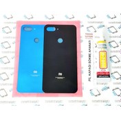 Resim Xiaomi Mi 8 Lite Arka Kapak Batarya Pil Kapağı (Cam) (275875257) 