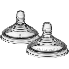 Resim Tommee Tippee 2'li Gelişmiş Anti kolik Biberon Emziği Orta Akış - 0+ Ay 