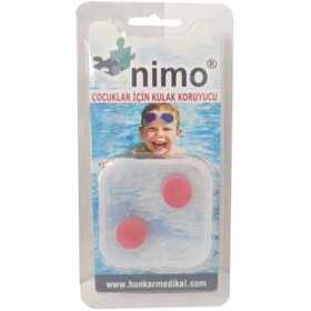 Resim Nimo Çocuklar İçin Silikon Kulak Koruyucu 