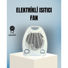 Resim Uravas Store Fanlı Elektrikli Isıtıcı - 3 Kademeli Isı Ayarı ve Güvenli Kullanım 