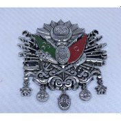 Resim Osmanlı Tuğrası Metal Döküm Vidalı Arma 