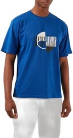 Resim Les Benjamins Pamuklu Relaxed Fit Bisiklet Yaka T Shirt Erkek T SHİRT LB24SSKISMUTS 