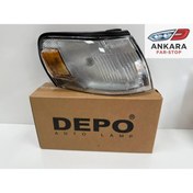 Resim Depo TOYOTA COROLLA AE100 1993 - 1995 SİNYAL LAMBASI ÖN SAĞ (ÇIKINTILI TİP) (DEPO MARKA) 