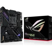 Resim Asus ROG Crosshair VIII Dark Hero Amd X570 DDR4 5100 MHz (OC) Am4 AX Wifi + Bt Atx Anakart 