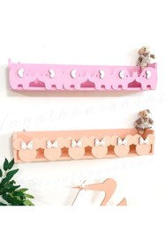 Resim HAYALHANE AHŞAP Çocuk Kitap Rafları /minnie Raf / Fil Raf / 2 Adet 