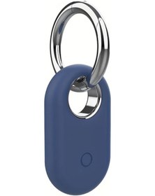 Resim Dashanshop Galaxy Uyumlu Smarttag2 Su Kilitli Kılıf Kedi Köpek Kolyesi Derin Mavi 