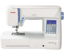 Resim Janome Skyline S5 Elektronik Dikiş Makinesi Beyaz 