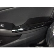 Resim Honda Civic Fe1 Uyumlu Kapı Kolçak Kaplaması Piano Black 2022+ (541928823) 