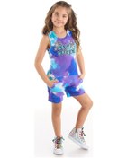 Resim Denokids Mushi Stay Batik Kız Tulum Çok Renkli 