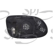 Resim SPJ L-1234 Dış Dikiz Ayna Camı Sağ (Elektrikli, Kor Noktalı) Clk-Class C209 02-08 A209 02-09 