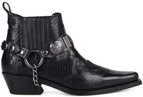 Resim Siyah Bayan Kovboy Botu (Gar) 