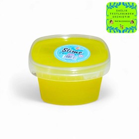 Resim Slime Sarı Renk 200 Gr - Hazır Slime Sağlık Sertifikalı 