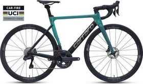 Resim Fire 3.3 UCI Dİ2 Elektronik 55 cm 24 Vites Aero Yol Bisikleti Ultegra Turkuaz siyah 