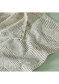 Resim Taç Butik Patagonya Pamuk Yüz Havlusu Ekru 50x85 000000001500223890 Ekru 