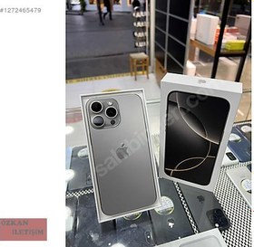 Resim Apple iPhone 16 Pro Max İkinci El TR | 256 GB | Natürel Titanyum 