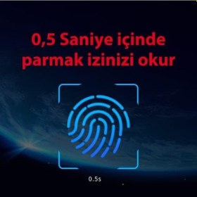 Resim Dm Fd069 Parmak İzi Okuyuculu Şifreli Usb 3.0 64 Gb Bellek 