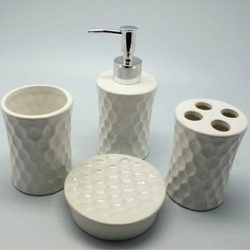 Resim Sarsam 3004 4 parça Seramik Banyo Seti 
