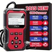 Resim Premium Her Şey Dahil OBD2 Tanısal Tarayıcı: Hassas Kod Okuyucu, Etkili Motor Işareti Teşhis Yardımı ve Güvenilir Akü Voltaj Test Cihazı - 1996+ Yılından Beri OBD2 Uyumlu Otomobiller & Kamyonlar İçin 