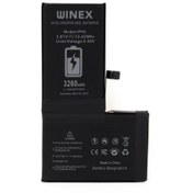 Resim Winex iPhone X Uyumlu Güçlendirilmiş Premium Batarya Winex