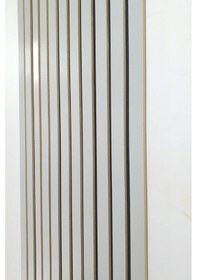 Resim Gümüş Gri Akustik Duvar Paneli 60x240 Ahşap Duvar Paneli 1 