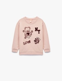 Resim Koton Kız Bebek Sweat 6Wmg10072Ak 