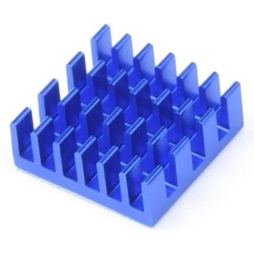 Resim Pasif Chipset soğutucu 1.4*1.4.*6 mm alüminyum soğutucu mavi 