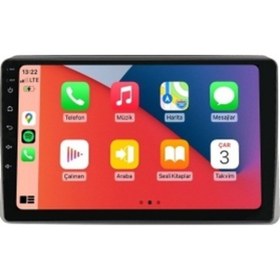 Resim Renault Master 2019-2024 8gb Ram 64gb Hafıza 8 Çekirdek Carplay Kamera Android Multimedya 9" 