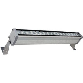 Resim 50 Cm Wallwasher Led Bina Dış Duvar Aydınlatma Beyaz Işık Gri 