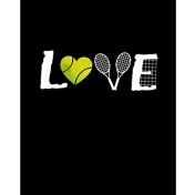 Resim Tennis Love Büyük Sırt Patch Yama 