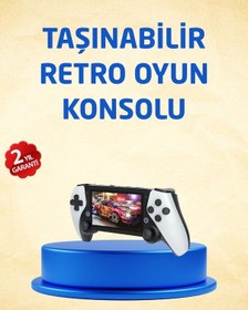 Resim 3d Ekranlı Mini Oyun Konsolu + Multimedya 