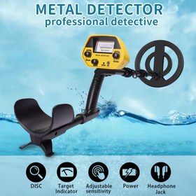 Resim Yüksek Hassasiyetli Profesyonel Metal Dedektör, 8-Inç Bobin ile Erişkinler için - Ayarlanabilir Hassasiyet ve Ayrım Kontrolü, Pille Çalışır, Altın, Madeni Para, Hazine Avcılığı için İdeal - 14+ (Piller Dahil Değil) 