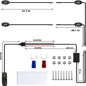 Resim Dancemonkey 4 Renkli Led Kaya Işığı, Parlaklık Ayarlı, Su Geçirmez, Müzikli, App Kontrollü Siyah Siyah 