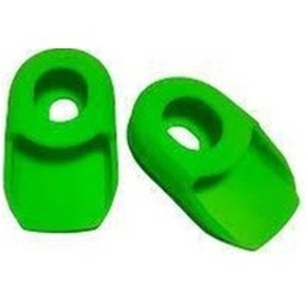 Resim Bisiklet Aynakol Pedal Kolu Koruyucu Silikon Pvc Koruyucu Yeşil 