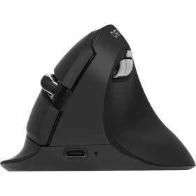 Resim Delux Teknofaji Ergonomik Kablosuz Dikey Fare Delux Mini Şarj Edilebilir Sessiz Tıklamalı Küçük El Kullanıcıları Için 